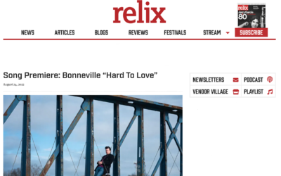 RELIX Magazine Song Premiere: Bonneville “Hard To Love”